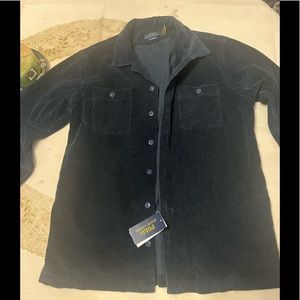 Corduroy Collared Button Up